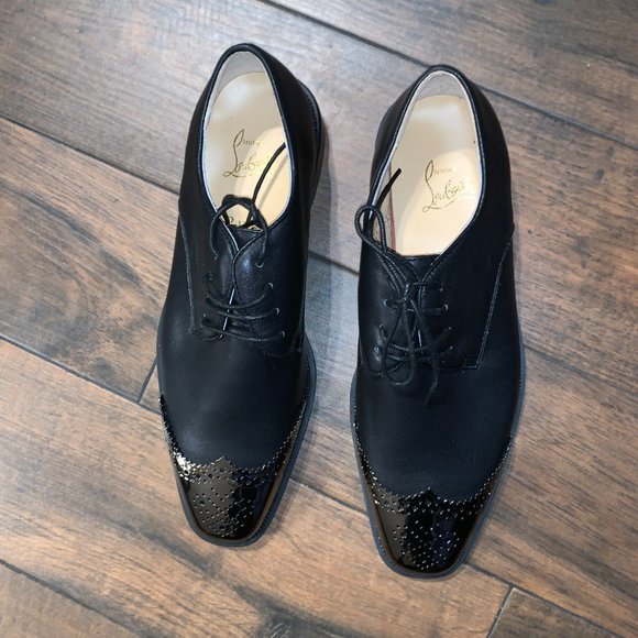 Red bottom soles men display picture 2